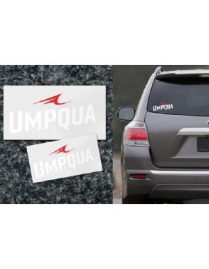 Umpqua Cut Out Decal in One Color